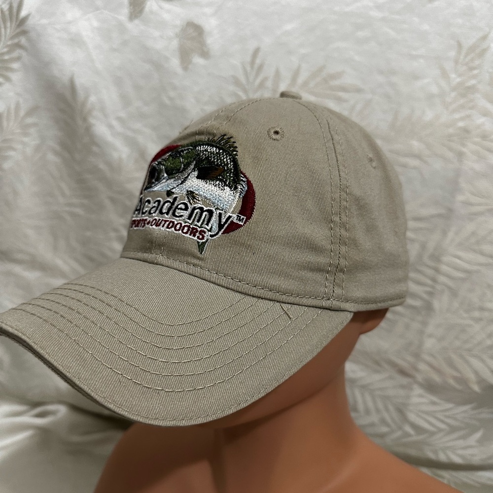 Academy Sports & Outdoors Cap Hat Adult Adjustable biege Cotton